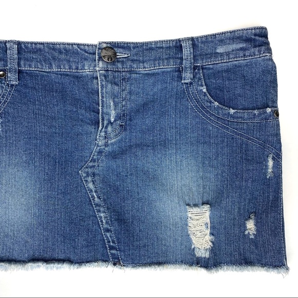 Y2K 2000s Hang Ten micro mini skirt size 9 - Picture 4 of 16